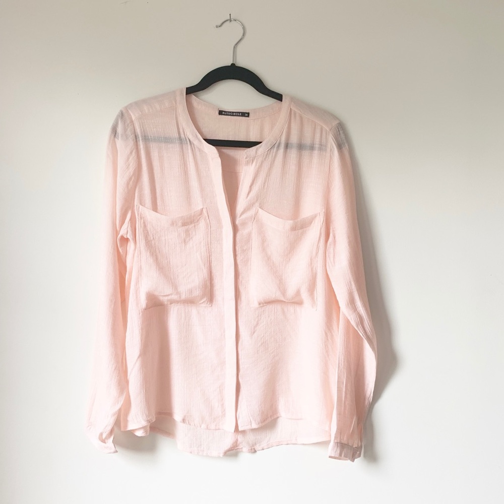 Rut & Circle Pink Blouse